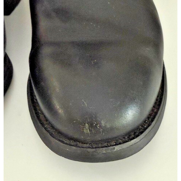 VINTAGE ARIAT 35501 Heritage Roper Black Leather Cowboy Western Mens Boot 9 EE - Picture 12 of 16